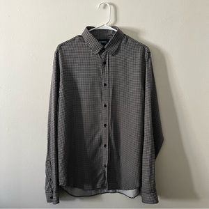The Kooples // Houndstooth button down // M